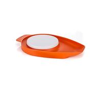 Tupperware Mamsell - Tagliere con spatola, colore: arancione (incluso cucchiaio da kiwil)