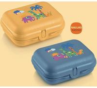 Tupperware Oyster Twins set Elefant & Leopard L 12,9 × L 10,3 × H 5,2