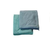 TUPPERWARE Panno per la pulizia FiberPro antipolvere azzurro + menta realizzato con materiale riciclato 38556