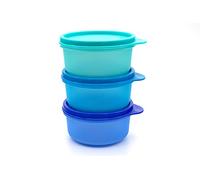 Tupperware Ramequins frigo 200 ml turchese + blu + blu scuro 35166