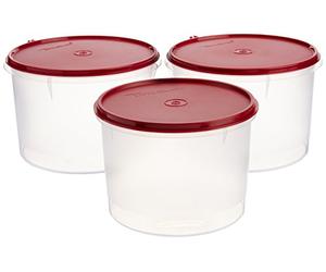 Tupperware - Set da 3 pezzi, colore: Multicolore