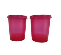 Tupperware Set di 2 bicchieri Liliput per frigorifero, 120 ml, 120 ml, colore: rosa