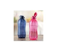 Tupperware Set di 2 bottiglie eco in plastica da 2 litri