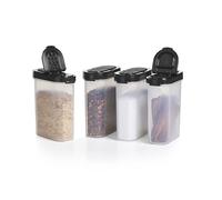 Tupperware Set di 4 contenitori per spezie grandi, mantengono fresche erbe e spezie secche, senza BPA, lavabili in lavastoviglie