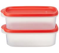 Tupperware Smart Saver contenitore set 500 ml Red Seal / Transparent Base