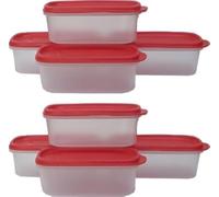 Tupperware Smart Saver set contenitore in plastica, 500 ml, pezzi, rosso