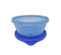 Tupperware Sommer Drops Ciotola con coperchio, a prova di perdite, per impasto di lievito Peng, ermetica, Hitparade, Frischedrops Clarissa, contenitore salvafreschezza, 1,5 litri, 1500 ml, blu
