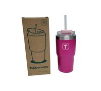 Tupperware Tazza termica Big T Tumbler To go, tazza da caffè mantiene freddo e caldo (rosa, 630 ml)