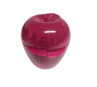 Tupperware To Go - Contenitore per frutta e verdura con cerniera (rosso mela glitter)