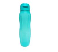Tupperware to Go Eco 1000ml Eco Easy Flip Top Bottiglia d'acqua Sportfreund Bottiglia per bere EcoEasy Aqua Slim Aquaslim XL 1 litro turchese aqua