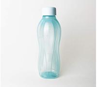 Tupperware to Go Eco 500 ml EcoEasy Eco Bottiglia da 0,5 litri a prova di perdite, tappo a vite per bevande gassate, in viaggio, sport, scuola, asilo, colore turchese chiaro