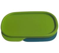 Tupperware to Go Lunch Box Clevere Pause 120 ml Contenitore per il pranzo con divisorio Eco+ Scuola (turchese verde, 120 ml)