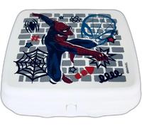 Tupperware to Go Twin Eco + Spiderman Marvel bianco blu contenitore per...