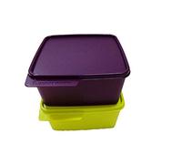 Tupperware Tupin Keep Tab - Set di contenitori in plastica (1,2 l, qualsiasi colore) - 2 pezzi