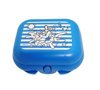 Tupperware Twin to Go - Contenitore per pane e snack, misura 1, colore: Blu