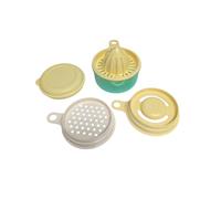Tupperware Utensile da cucina, spremiagrumi da cucina, perla da cucina, mini grattugia, separatore uova, 200 ml, giallo turchese