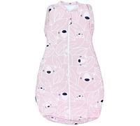 TupTam Baby Pucksack Materiali certificati OEKO- TEX Coperta Swaddle Sacco a pelo imbottito 2,5 TOG unisex, Imbottito 2,5 TOG/Orsetti rosa, 0-3 mesi