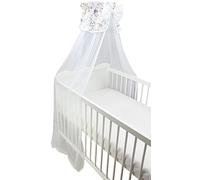 TupTam Baldacchino per Letto per Bambini con Fiocco Chiffon, Safari, c. 170x240 cm