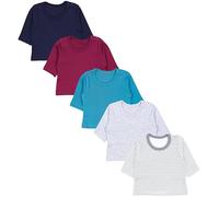 TupTam Camicia per Bambino a Maniche Lunghe Pacco da 5