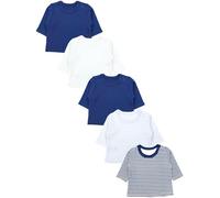 TupTam Camicia per Bambino a Maniche Lunghe Pacco da 5