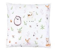 TupTam Federa per Cuscini per Bambini con Motivi Decorativi, Radura/Cervo, 80 x 80 cm