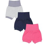 TupTam Pantaloncini da Neonato per Bambine Pacco da 3, Mix di Colori 2, 80-86