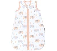 TupTam Sacco Nanna 2.5 TOG Tutte le Stagioni - Sacco Nanna Neonato, Cotone OEKO-TEX, Elefante/Luna, 56-62