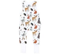 TupTam Sacco Nanna con Piedini - Sacco Nanna Neonato Tutto l’Anno 2.5 TOG in Cotone OEKO-TEX, Animali norvegesi con piede ribaltabile, 92-98