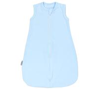 TupTam Sacco Nanna Estivo Neonato - Sacco Nanna 0.5 TOG Cotone OEKO-TEX, Traspirante, Unisex, Azzurro chiaro, 62-68