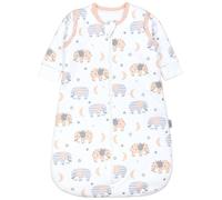 TupTam Sacco nanna neonato 2,5 TOG - Maniche removibili, Elefante/Luna, 80-86