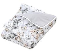 TupTam Tappeto gioco neonato 120x120 cm - Imbottito, morbido, cotone, Safari