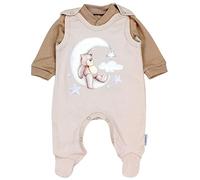 TupTam Tutina Neonato in Due Pezzi, Orso Luna Beige, 68