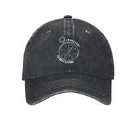 TUQIAAM Geocache, I'm Not Lost, I'm, Compass Design, Outdoor Adventure Demin Trucker Hat Durable for all Seasons Men's cap Baseball cap