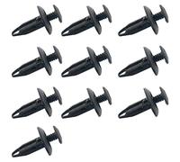 Tuqiang®, Rivetti per Interni Auto e Portiere, con Clip e Foro di Diametro 6,5 mm, 10 Pezzi (compatibilità Non Garantita con Veicoli con Guida a Sinistra)