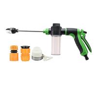 Tur-bo - Rondella per tubo da giardino - Pulitore ad alta pressione per ogni tubo da giardino, per la pulizia di recinzioni, barche, terrazze, pareti di veicoli esterni, vialetti, lavaggio auto e