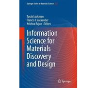 Turab Lookman Information Science for Materials Discovery and (Copertina rigida)