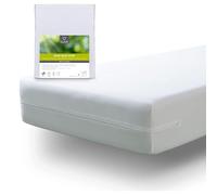 tural Fodera per materasso 135x200cm Antiacaro Certificato Oeko-TEX Traspirante impermeabile con cerniera