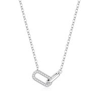Turandoss Collana da donna con ciondolo a forma di cuore e simbolo | Girocollo minimalista ed elegante, accessorio per spostamenti quotidiani e appuntamenti, ideale come regalo di compleanno