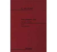 Turandot: Non Piangere Liu! - Giacomo Puccini - Vocal and Piano
