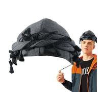 Turban for Men, Sweat-Wicking Cooling Twist Head Wrap, Modal, Satin lining Stretchy Satin-Lined Scarf, Soft and Comfortable for Cycling, Travel, Sports, and Daily Wear, 58-60cm