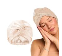 Turban in Seta per Capelli Ricci Accessorio Anticrespo per Notte ideale per mantenere i ricci in forma durante il sonno Progettato per ridurre l'effetto crespo è elegante