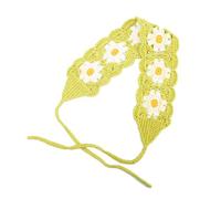 Turbante Cappello Accessori Per Capelli Intrecciato Stile Etnico Crochet Largo Tesa Fascia Fascia Dolce E Per Le Donne Decorativo Carino A2o4