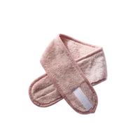 Turbante morbido per il trucco, fascia per capelli in tessuto cosmetico, asciugamano per spa, bagno, doccia, lavaggio viso, fascia elastica per il viso per donne (grigio)