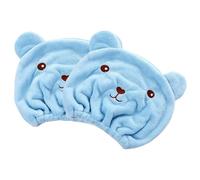 Turbante per capelli in pile antiscivolo, lavabile in lavatrice, asciugamano per doccia, piscina, attività fitness, danni non dovuti al calore, turbante in pile