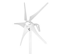 Turbina eolica, 1000 W 48 V Volt Energia Lama In Fibra di Nylon Orizzontale Turbine Eoliche Domestiche Generatore Eolico Energia Eolica mil Con Regolatore MPPT(MPPT Controller,24V)