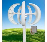 Turbina eolica 16000 W 12 V 24 V 48 V 5 pale lanterna generatore di turbine eoliche eoliche, velocità di avvio del vento: 2 M/S, turbine a vento verticale,apparecchiature elettromagnetiche del