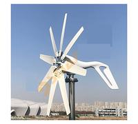 Turbina Eolica, 400 W 600W 1000 Generatore della turbina eolica 12V 24V 48 V orizzontale del vento Potenza gratuita Nuova energia Accessori alternativi(8,Off Grid system,48V)