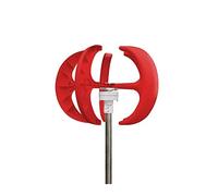 Turbina eolica Generatore di energia eolica a turbina eolica verticale 2000W 12v 24v 48v Inizio velocità del vento a basso rumore con regolatore di carica MPPT(Rot,Turbine Only,12V)