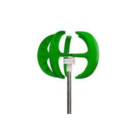 Turbina Eolica, Generatore eolico verticale 1000W 5 Blades12v 24v con regolatore di carica MPPT Rotazione iniziale velocità del vento a basso rumore for la casa(Groen,Turbine Only,24V)