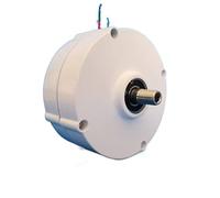 Turbina eolica Generatori 100W 200W 300W Bassa velocità 12V 24V Alternatori AC a magneti permanenti Gearless trifase for turbina eolica ad acqua for uso domestico(Without Base,12V,200W)